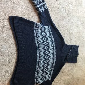Free People Bohemian Styled Fair Isle Sweater